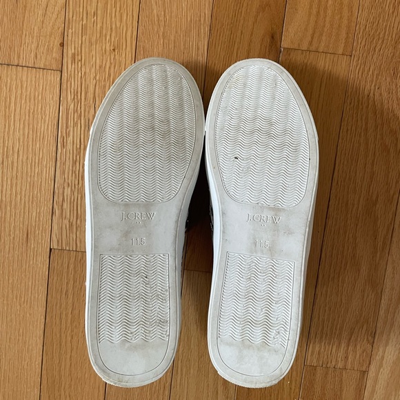 J. Crew Palm Tree Slip-On Shoes - Navy and White - Picture 5 of 5